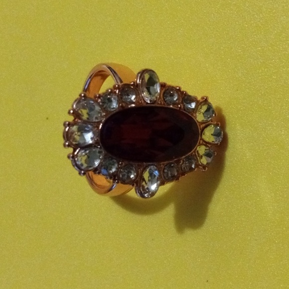 Simulated Red Ruby Ring Size 10 - Picture 2 of 5